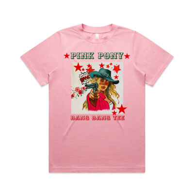Cowgirl Bang Bang Womens Tee Thumbnail