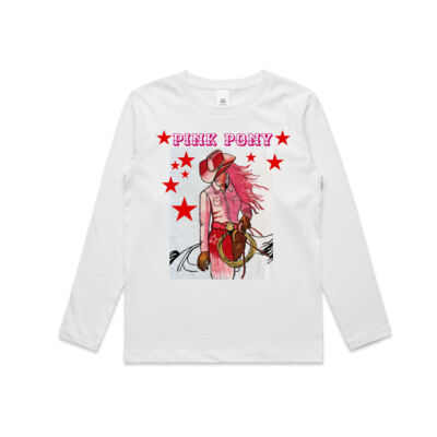 Pink Cowgirl Childrens Tee Thumbnail